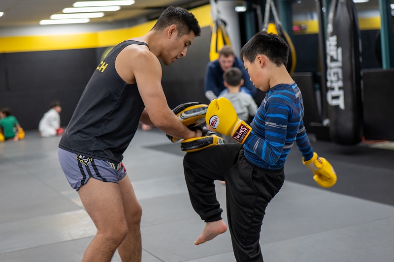 Sydney kids martial arts class - Children learning BJJ and Muay Thai at Movement Martial Arts