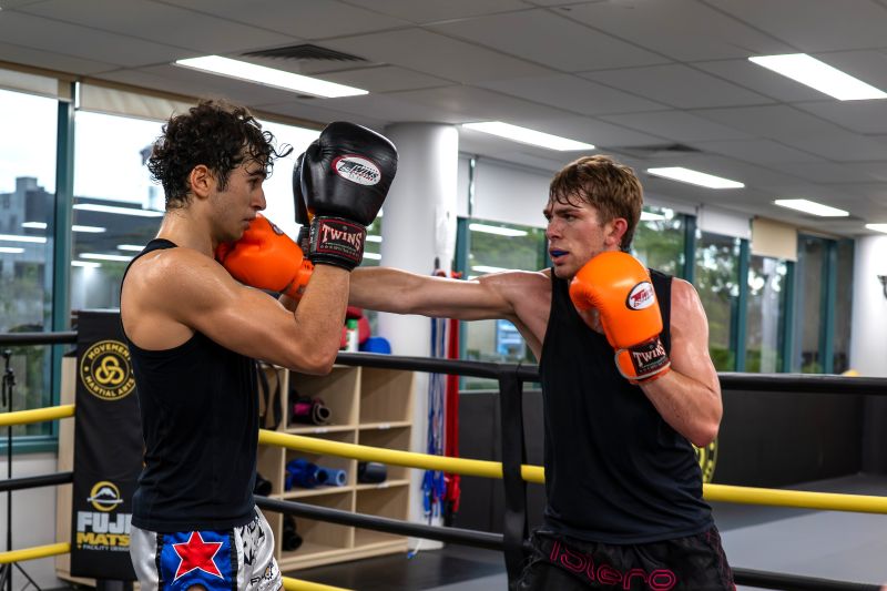 Sydney Muay Thai kickboxing - Muay Thai training at Movement Martial Arts